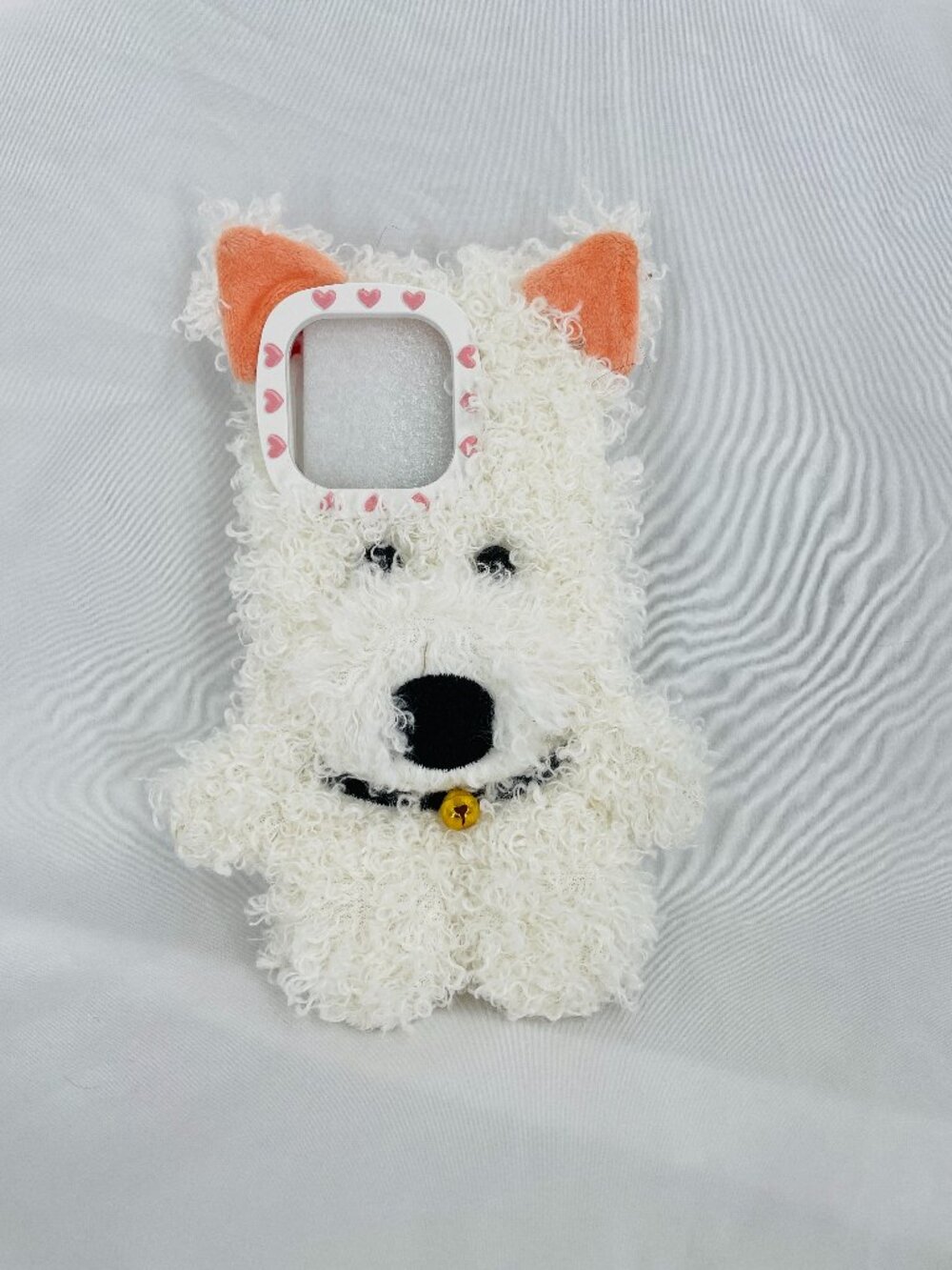 White Dog Iphone 14 Pro Phone Case